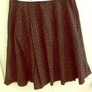 Mata Traders printed black skirt